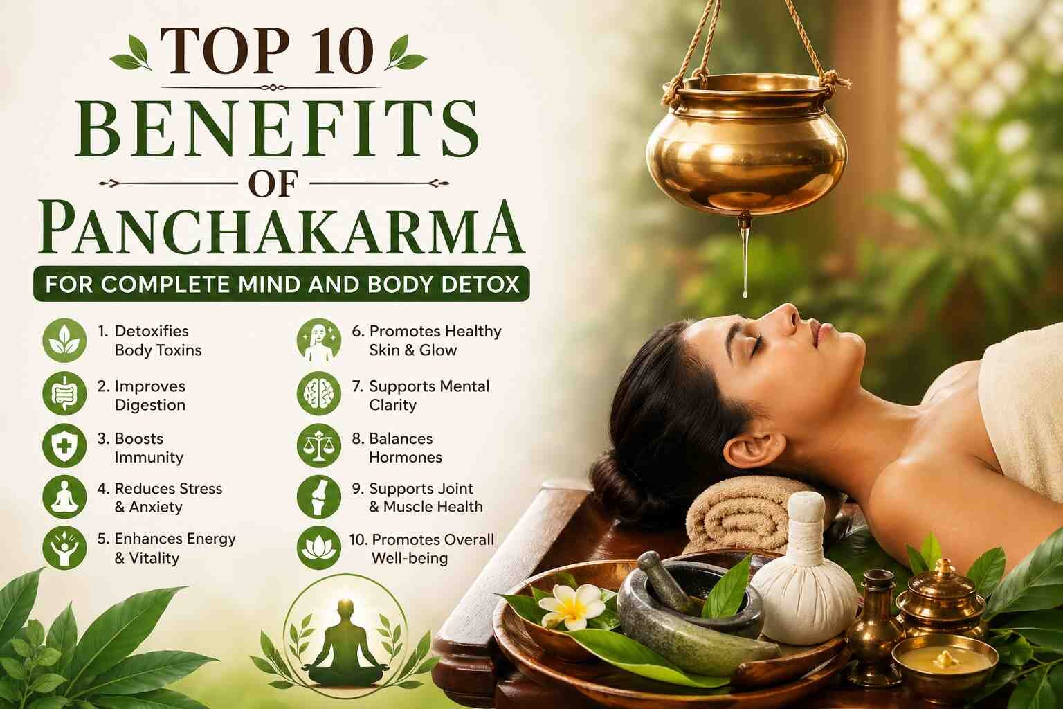 Top 10 Benefits of Panchakarma for Complete Mind and Body Detox