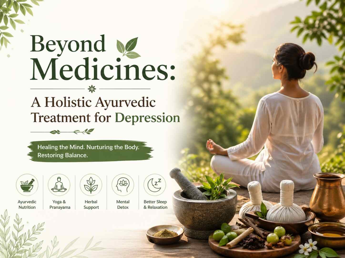 Beyond Medicines: A Holistic Ayurvedic Treatment for Depression Explained