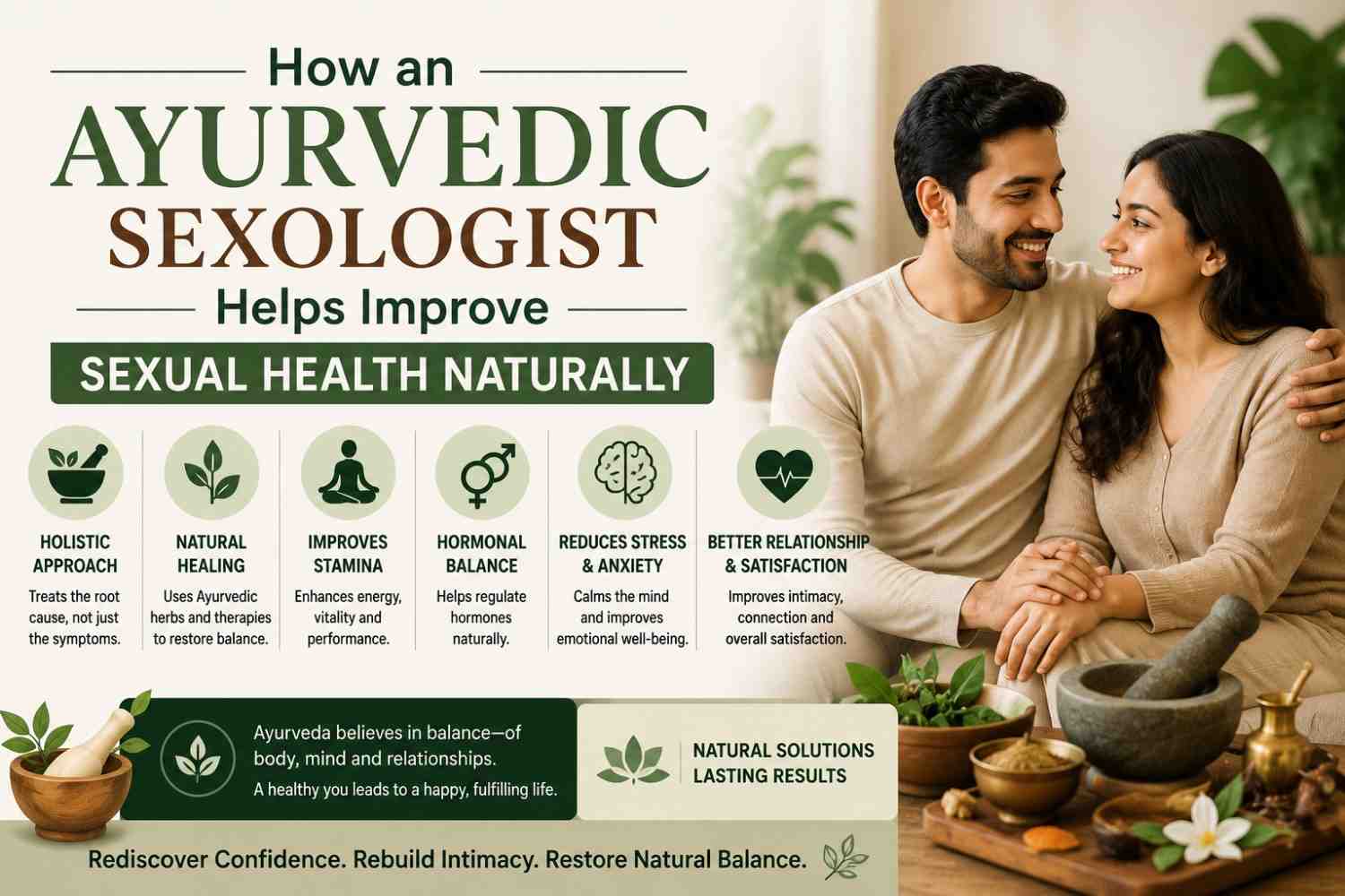 How an Ayurvedic Sexologist Helps Improve Sexual Health Naturally
