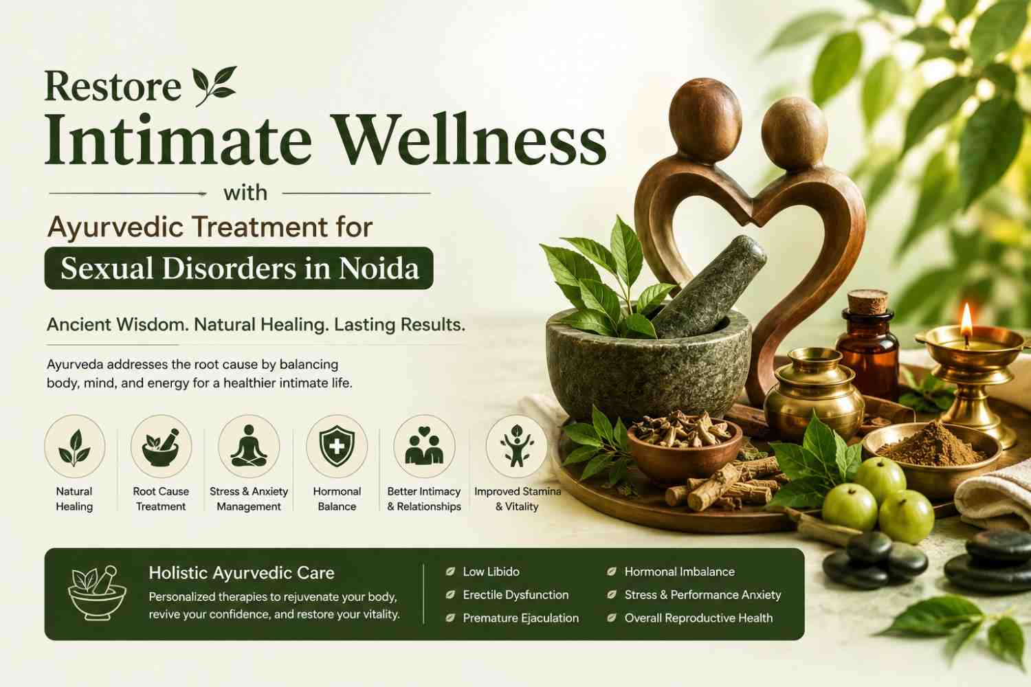 Male & Female Ayurvedic Treatment for Sexual Disorders in Noida