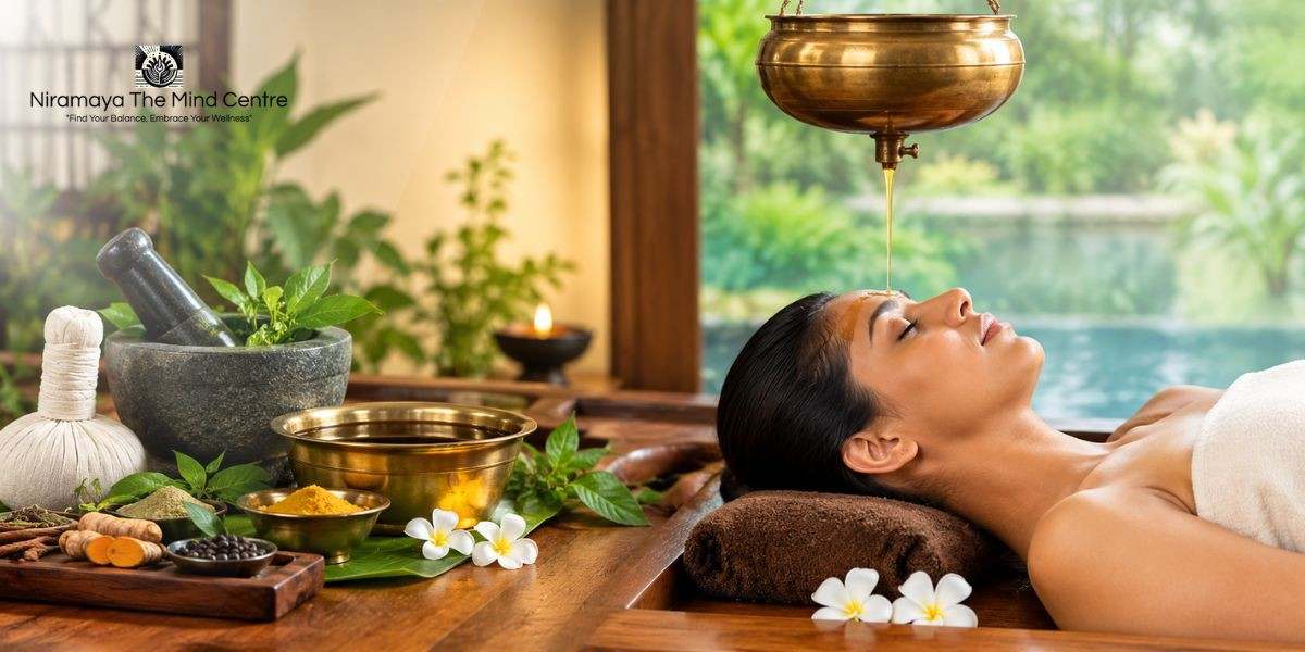 Panchakarma treatment in Chandigarh Ayurvedic therapy session